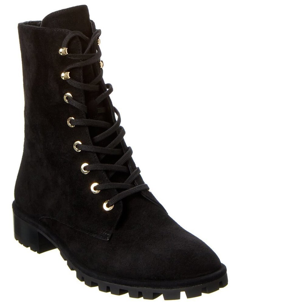🩷SOLD🩷Stuart Weitzman Laine Suede Combat Boot